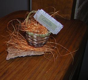 panier tress&eacute;