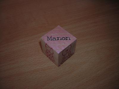 cube en bois