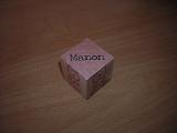 cube en bois