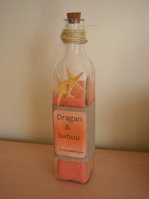 Bouteille orange