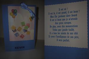 Faire part alphabet